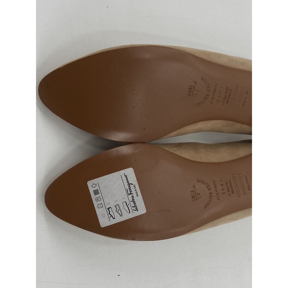 Ferragamo's Creations Florence Italy Flats Limited Edition 81/1000 EU‎ 38 - Picture 16 of 16